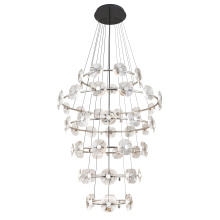 Golden Canada 5028-59 CH - Ziva by Golden Lighting Celestia 59-light Integrated LED Chandelier in Chrome